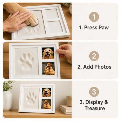 ❤️ Pet Lover Gift Sale 65% OFF – Pet Paw Print Memorial Frame Kit | A Keepsake to Treasure