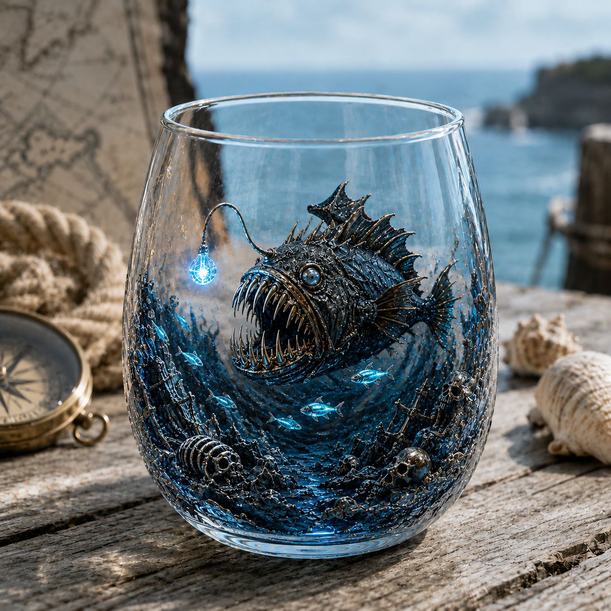 Release The Kraken Pirate Glass Collection — 7-Piece Legendary Ocean Treasure Set🔥🔥🔥Buy 3 Get 1 Free