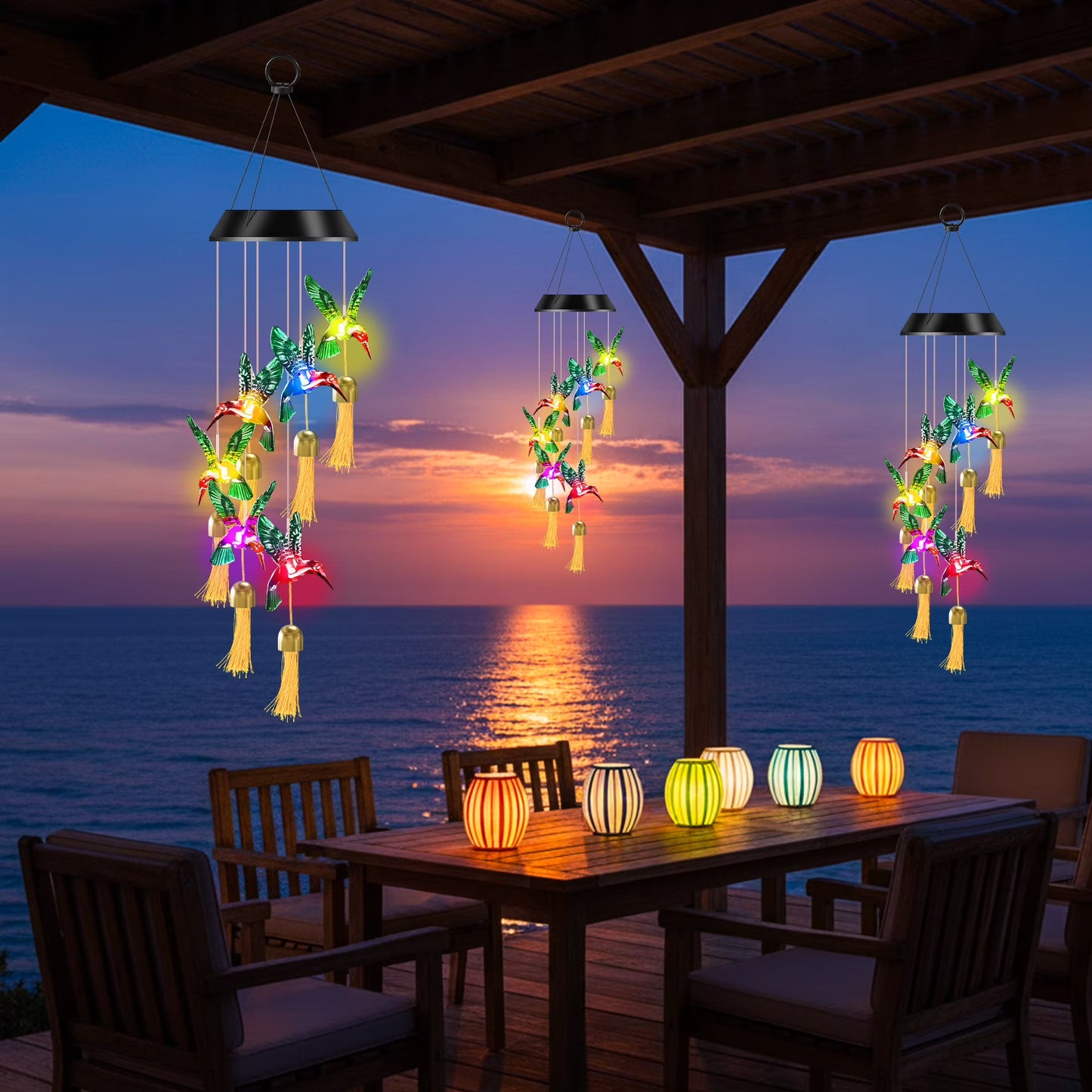🌿Hummingbird Solar Light 🐦 Eco-Friendly Garden Glow🔥 50% OFF