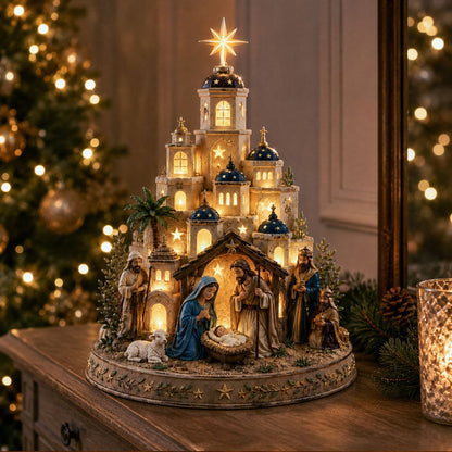 🔥 Today Only: Get 49% Off ✨ Bethlehem Nativity Church Light Tower