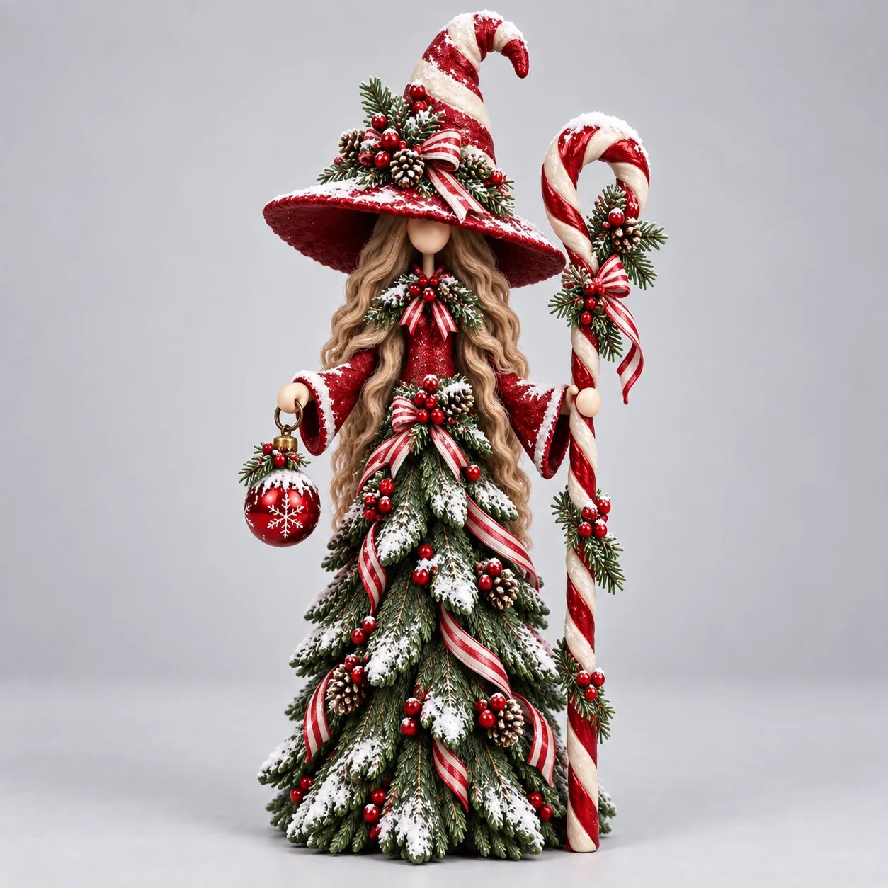 🧙Whimsical Christmas Witch Resin Figurine Collection🎅✨