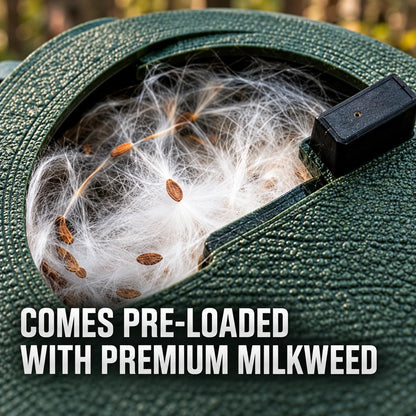 🍃🏕️Bow Hunting Milkweed Dispenser - Wind Indicator Fluff For Saddle Hunters