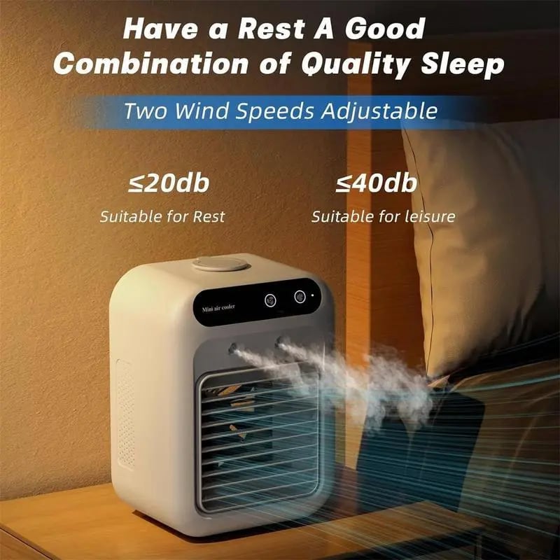 🎁Last Day 49% OFF❄️Mini Portable Air Conditioner with Cooling and Humidification Function