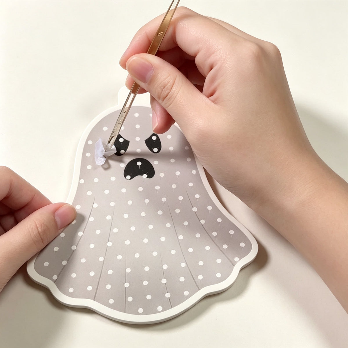👻Halloween Poke In Art Kit, Kids Handmade Hanging Decor Craft Set with Pumpkin Ghost Bat Spider