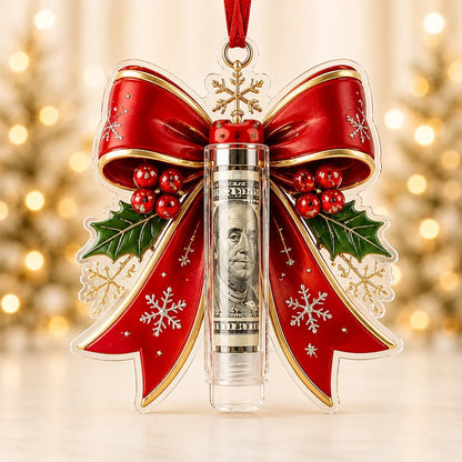 🎁💵 Christmas Cash Holder Ornament — Turn Cash Into a Christmas Surprise