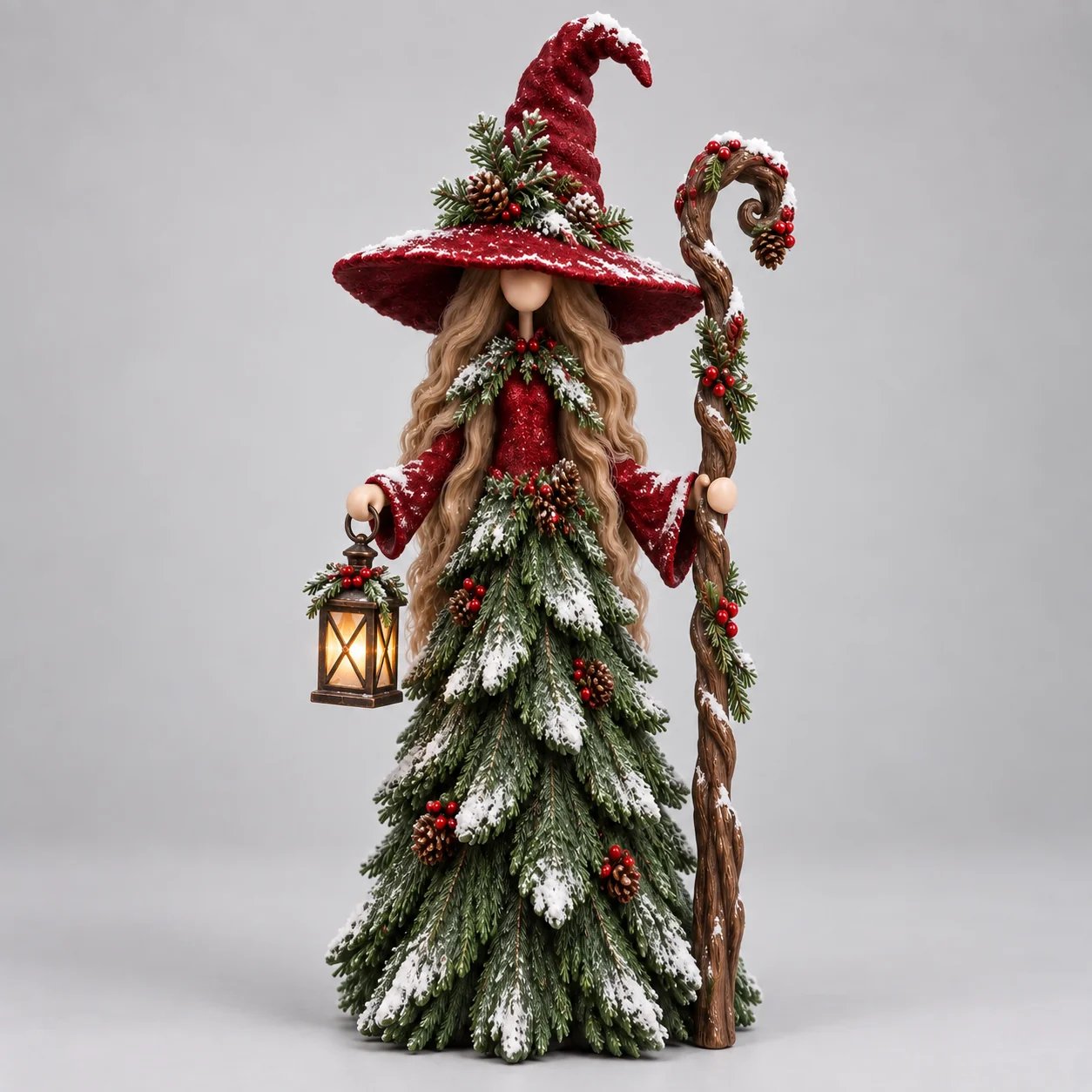 🧙Whimsical Christmas Witch Resin Figurine Collection🎅✨