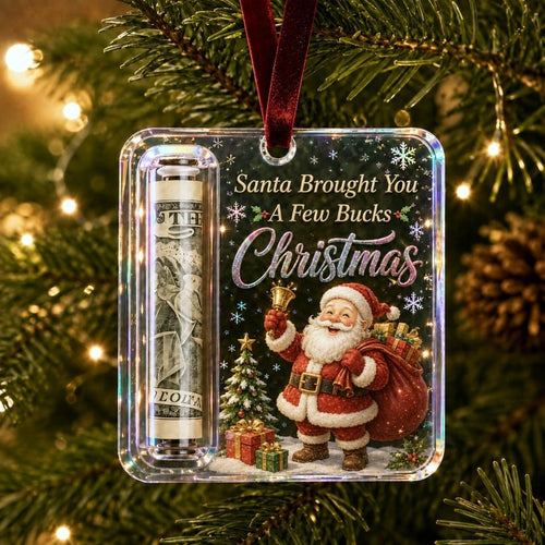 🎄💵Christmas Cash Gift Ornament- Make Cash Feel Like A Real Christmas Gift