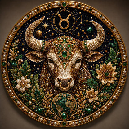 🔥HOT SALE 49% OFF – ✨ Premium 3D Pearl 12 Zodiac Signs Art Kit | Luxury Flocked Canvas with Scratch-Resistant Non-Fading Pearl Beads DIY Handmade Astrology Decor ♈🌙💎