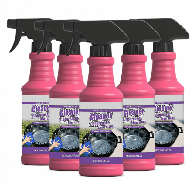 🔥 Buy 2 Get 1 Free  🧼 Powerful Grill Degreaser Spray – Kitchen Grease Killer & Heavy-Duty Clean✨