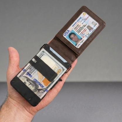 Cotitoc™ Minimalist Wallet - Maximum Capacity. Minimal Footprint.