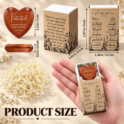 🔥LAST DAY 50% OFF - ✝️❤️Christian Pocket Heart Gift Set (Set of 12)