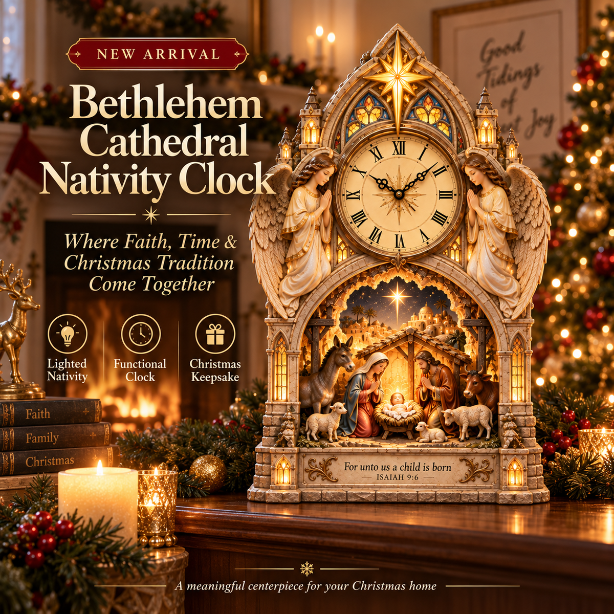 Bethlehem Cathedral Nativity Clock