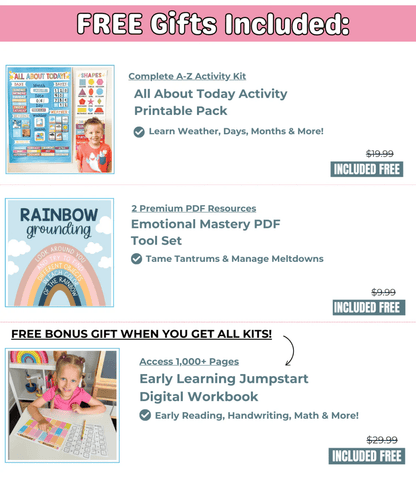 💥Limited Time Sale💥Preschool Head Start Kit 📚