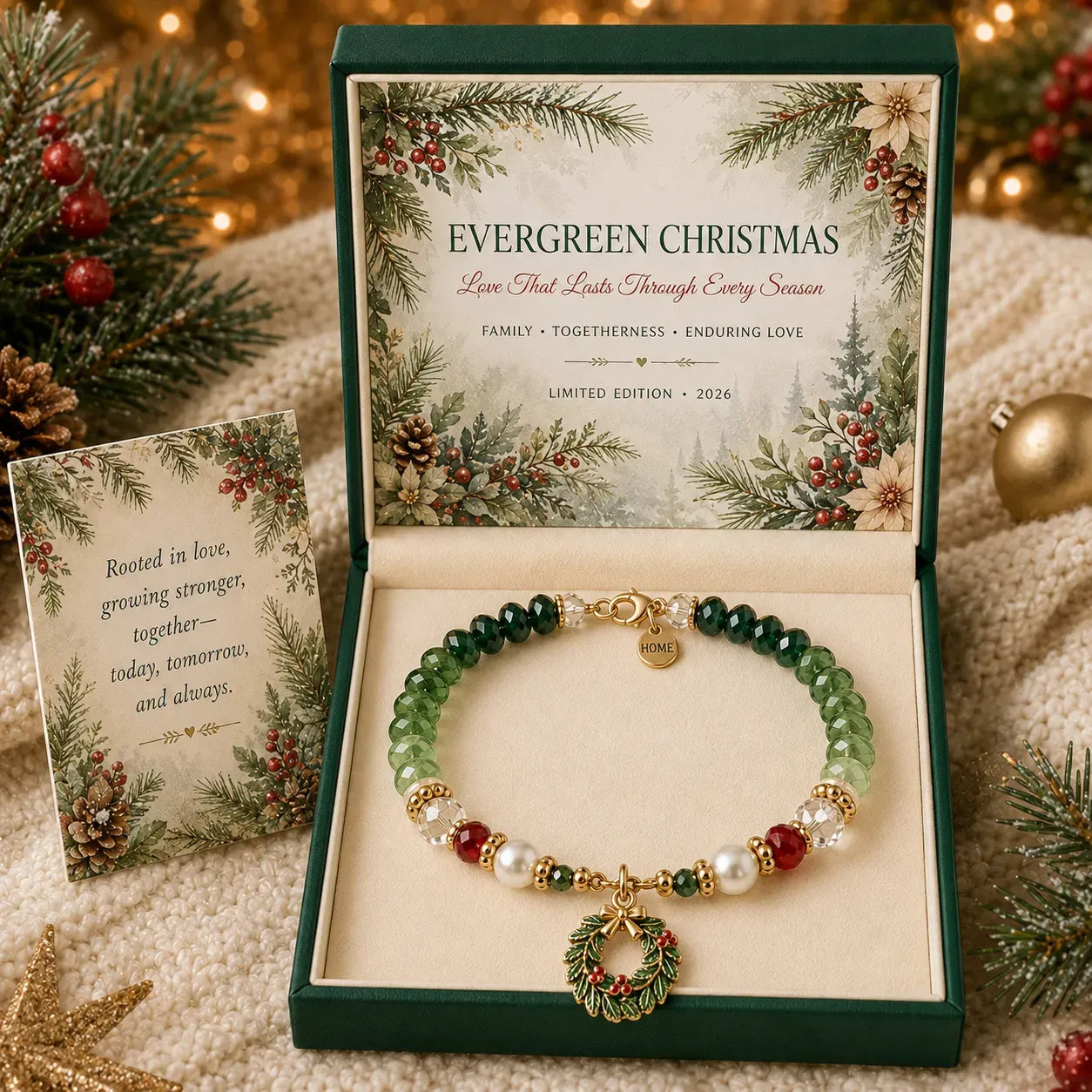 ⏳ LAST DAY 49% OFF — ✝️ Christmas Blessings Bracelet Set 🎄 | Wear the Faith. Share the Blessing.