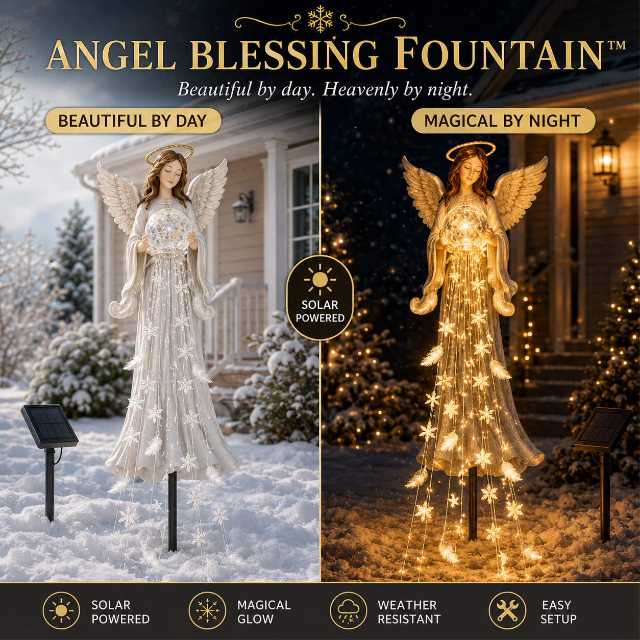 🎁 Today Only: Get 49% Off✨ Solar Angel Remembrance Garden Light👼