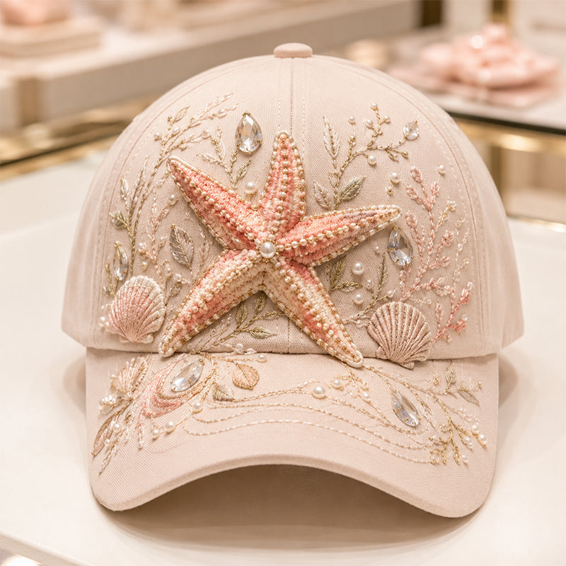 🔥 Last Day 49% OFF – 🌊 3D Ocean Creatures Embroidery Cap
