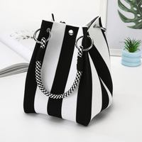 Black and white stripes