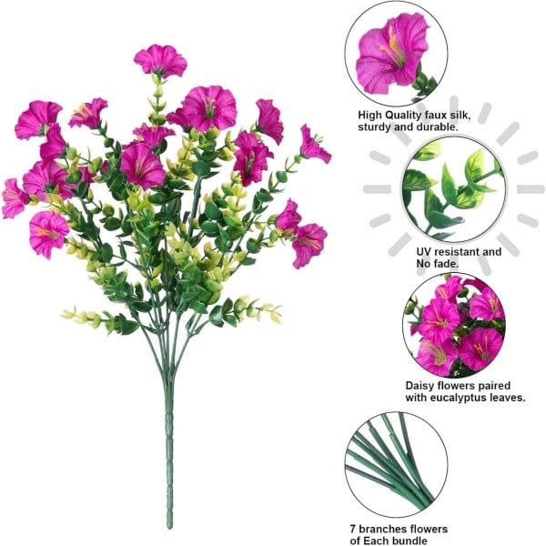 💥Upgraded high-end material🌸UV-resistant and non-fading morning glory