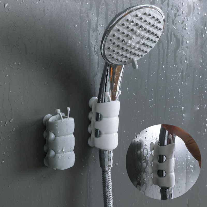 🎉Factory Clearance Sale 60% OFF📦Strong Suction Cup Shower Head Holder, No Drill Removable Shower Head Mount Bracket