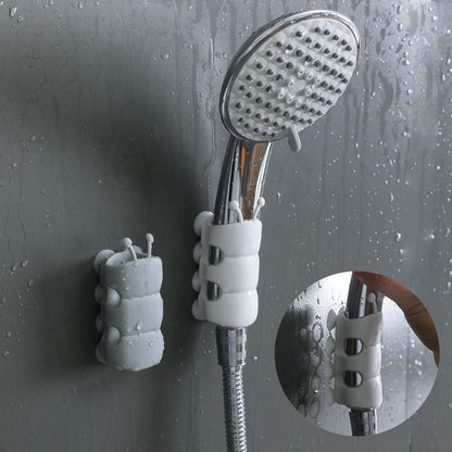 🎉Factory Clearance Sale 60% OFF📦Strong Suction Cup Shower Head Holder, No Drill Removable Shower Head Mount Bracket