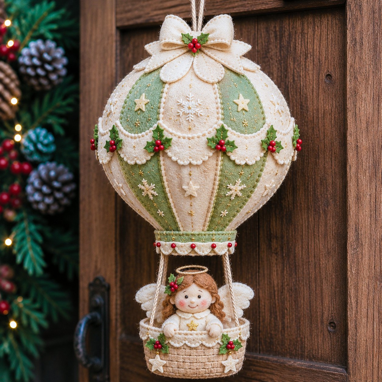 🎈 Christmas Hot Air Balloon Hanging DIY Kit