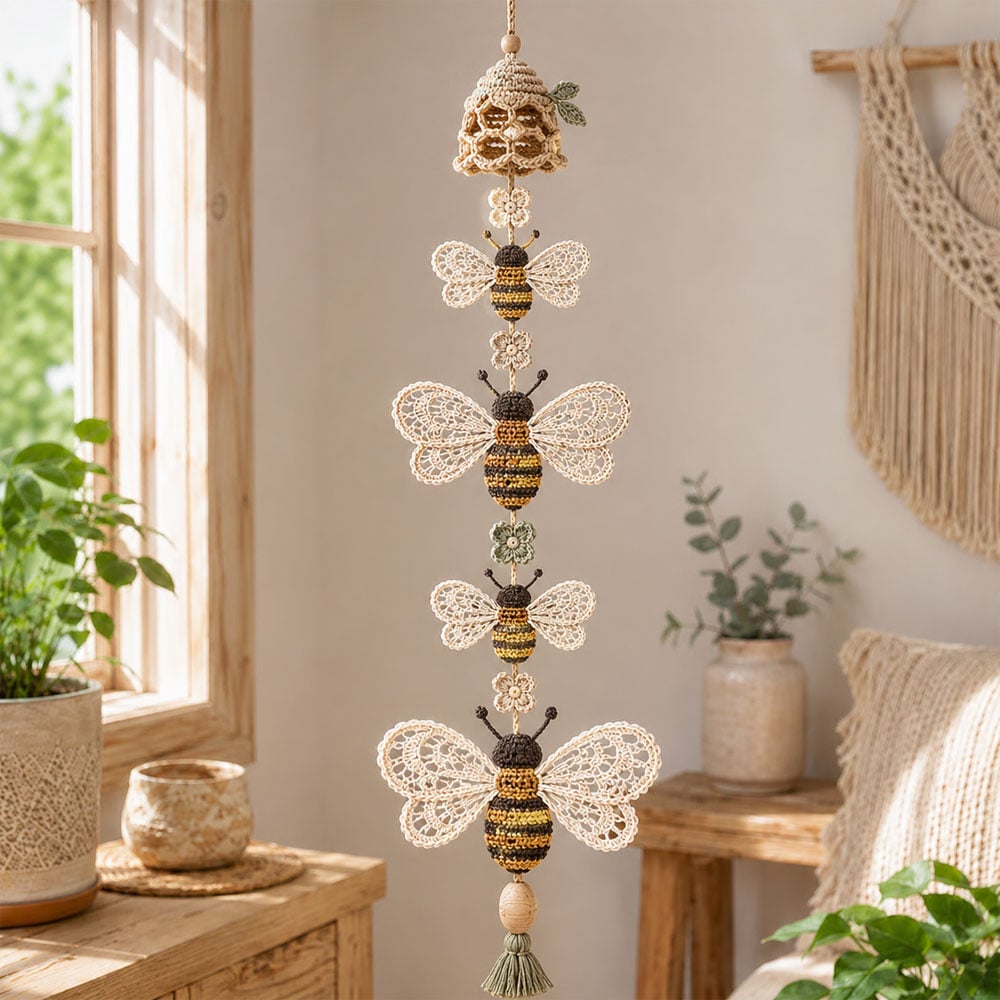 🔥LAST DAY 50% OFF - 🦋Butterfly Garden Cascade DIY Crochet Kit