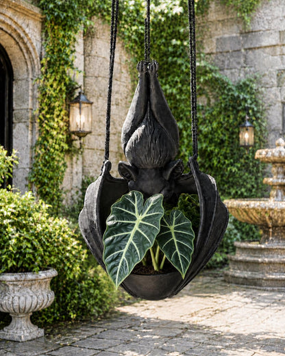 Hanging Bat Plant Pot