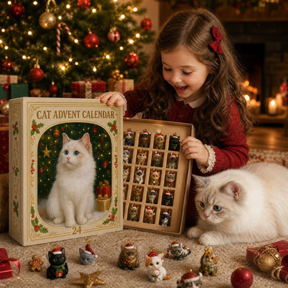 🎄💥Advent Calendar 2026 Cat Advent Calendar - Giftfor Adults Friends CatOwners and Lovers Christmas Holiday Countdown Gift