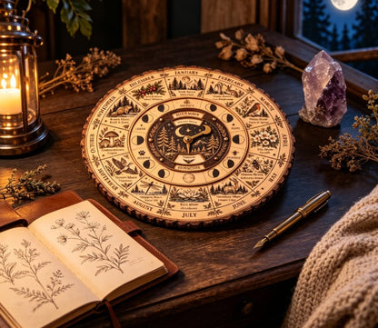 🔥Last Day 49% OFF - 🌙🌲Moon & Nature Observation Wheel🌕(📦Buy 2 Free Shipping)