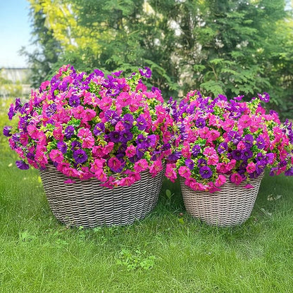 💥Upgraded high-end material🌸UV-resistant and non-fading morning glory