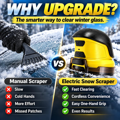 🔥 50% OFF TODAY — Cordless Electric Snow Scraper | Clear Frost & Ice in Seconds