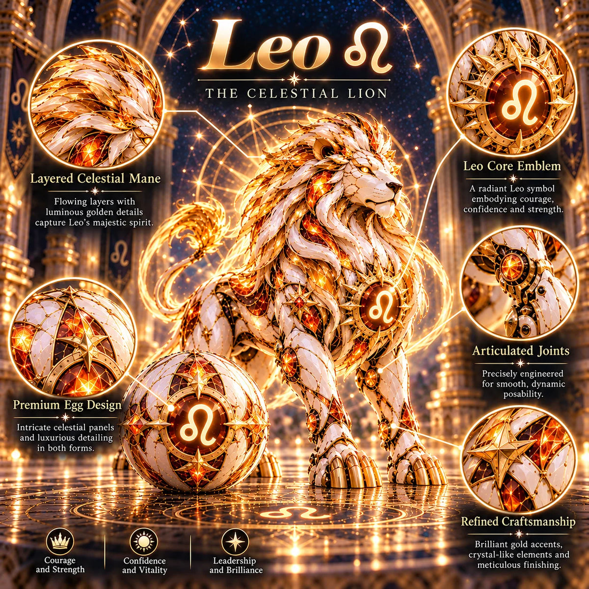 🌌 Zodiac Guardian Eggs™ – Transforming Celestial Guardian Collection