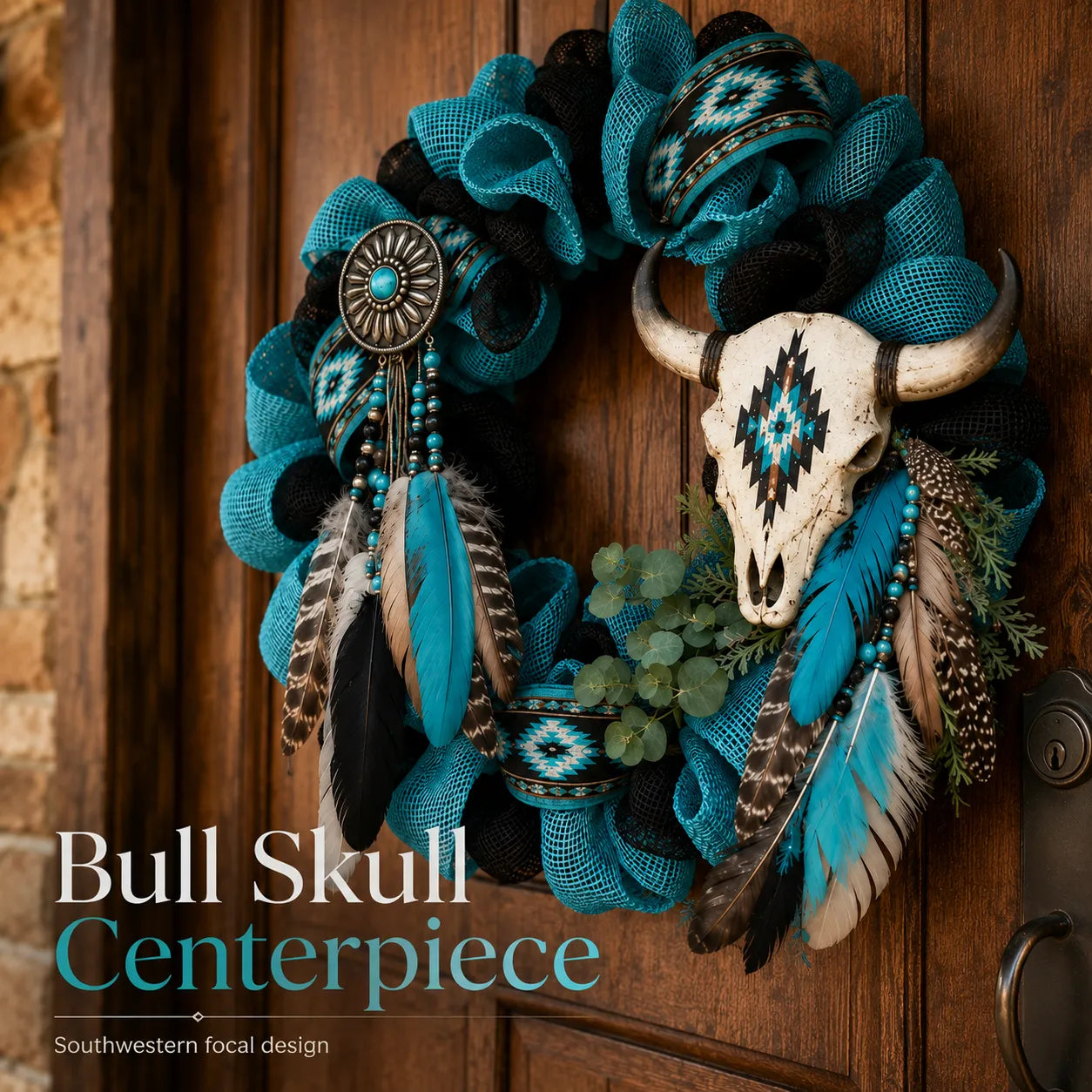 🏜️Boho Southwestern Front Door Wreath