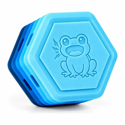 🐸Food-Grade Silicone Clicky Frog Sensory Squeeze Toy – Portable Multi-Layer Fidget Fun