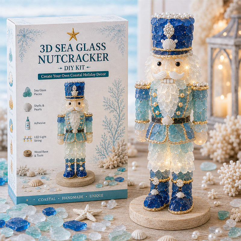 3D Sea Glass Nutcracker DIY Kit
