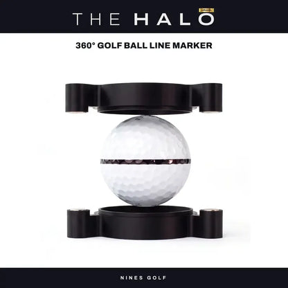 The Halo — 360° Golf Ball Line Marker