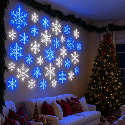 ❄️LightFlake™ LED Snowflake Wall Set