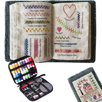 ❤️Beginner-Friendly🪡Stitch Book 📖with 143 different stitches