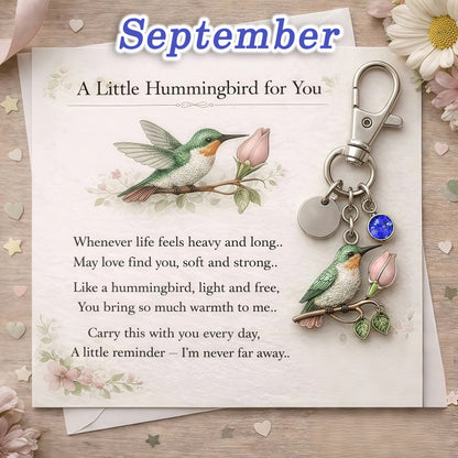 🐦Hummingbird Keychain - Birthday Gift 🎂