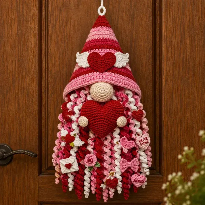 🔥LAST DAY 50% OFF - 🧶 DIY Seasonal 3D Crochet Door Hanger Kit Collection | Coordinated Yarn, Filling, Accessories & Step-by-Step Instructions Included 💕