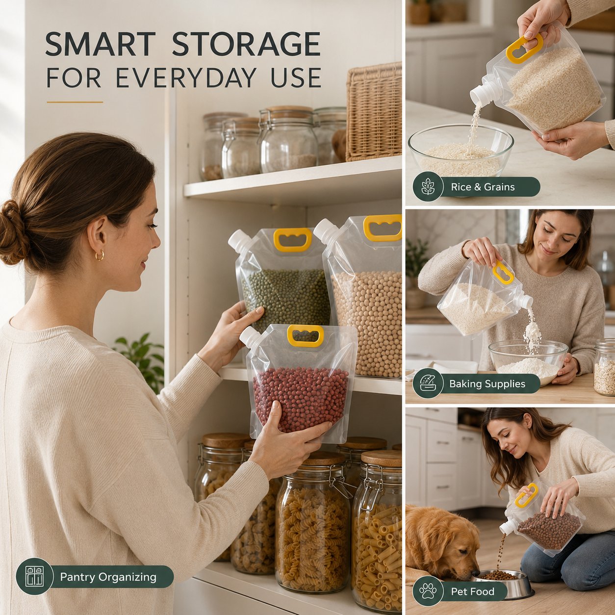 ⏰LAST DAY 50% OFF -🌾 Moisture-Proof Airtight Grain Storage Bag