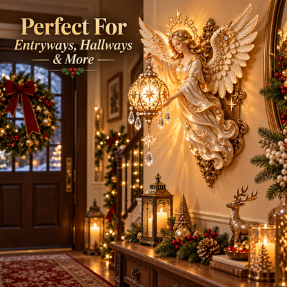 🔥Last Day 49% OFF🔥🌟 Celestial Angel Christmas Wall Light™