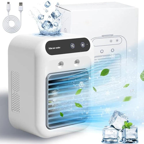 🎁Last Day 49% OFF❄️Mini Portable Air Conditioner with Cooling and Humidification Function