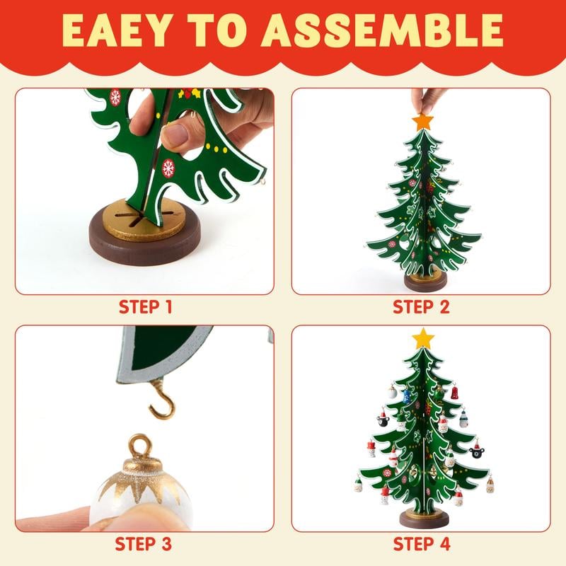 🎄🎁 24-Day Christmas Tree Advent Calendar – ✨Daily Ornament Surprises for Kids & Holiday Family Fun