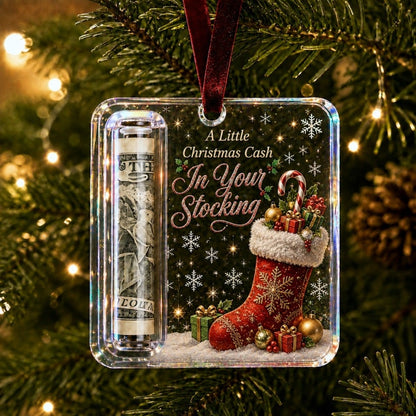 🎄💵Christmas Cash Gift Ornament- Make Cash Feel Like A Real Christmas Gift