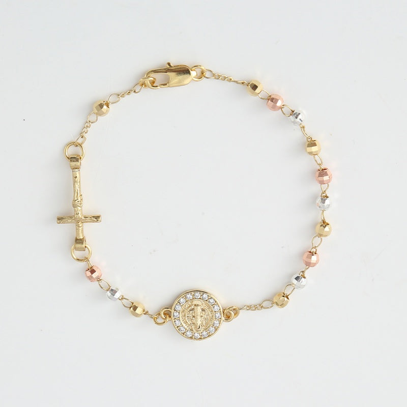 ✝️Rosary Cross Beaded Bracelet✨✨