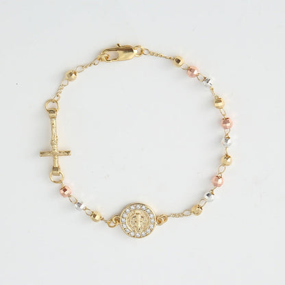✝️Rosary Cross Beaded Bracelet✨✨