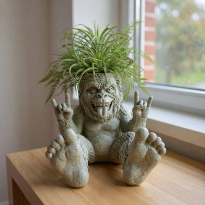 🦶 Bigfoot rockt: Rebellen-Pflanztopf – wild & frei 🌿