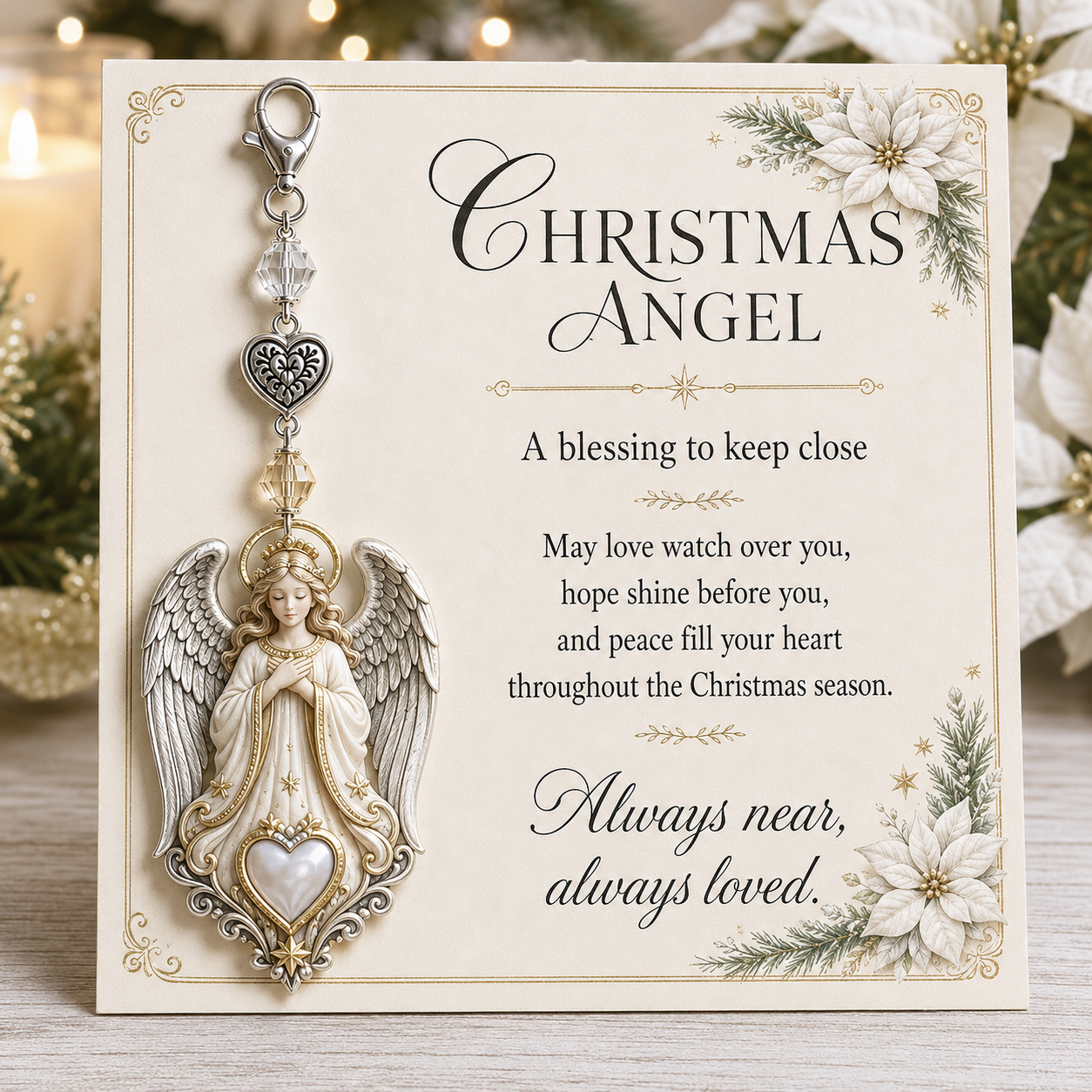 🎅Christmas Early Discount 49% Off 🎄Christmas Keepsake Keychain Card&Pocket Hug✨