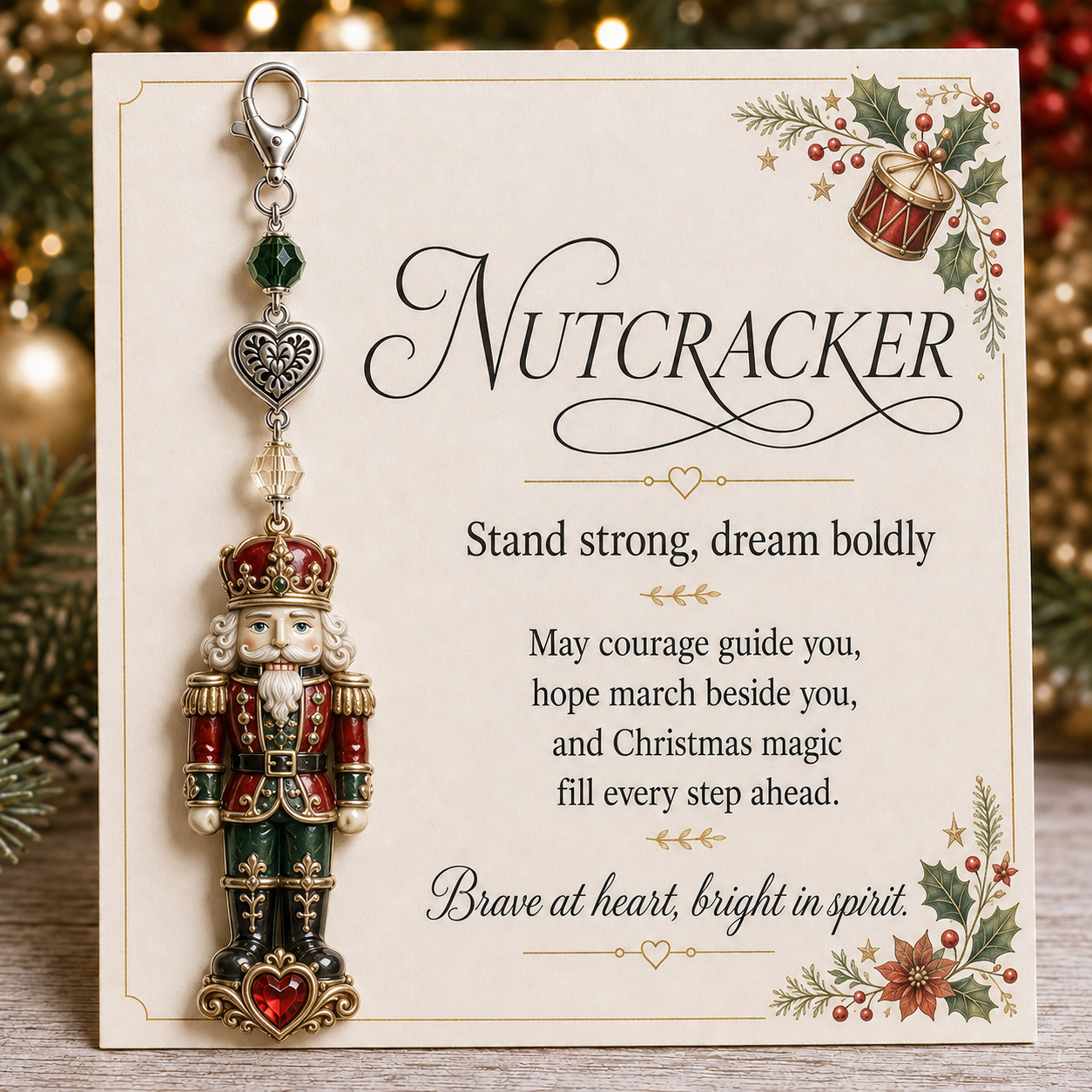 🎅Christmas Early Discount 49% Off 🎄Christmas Keepsake Keychain Card&Pocket Hug✨